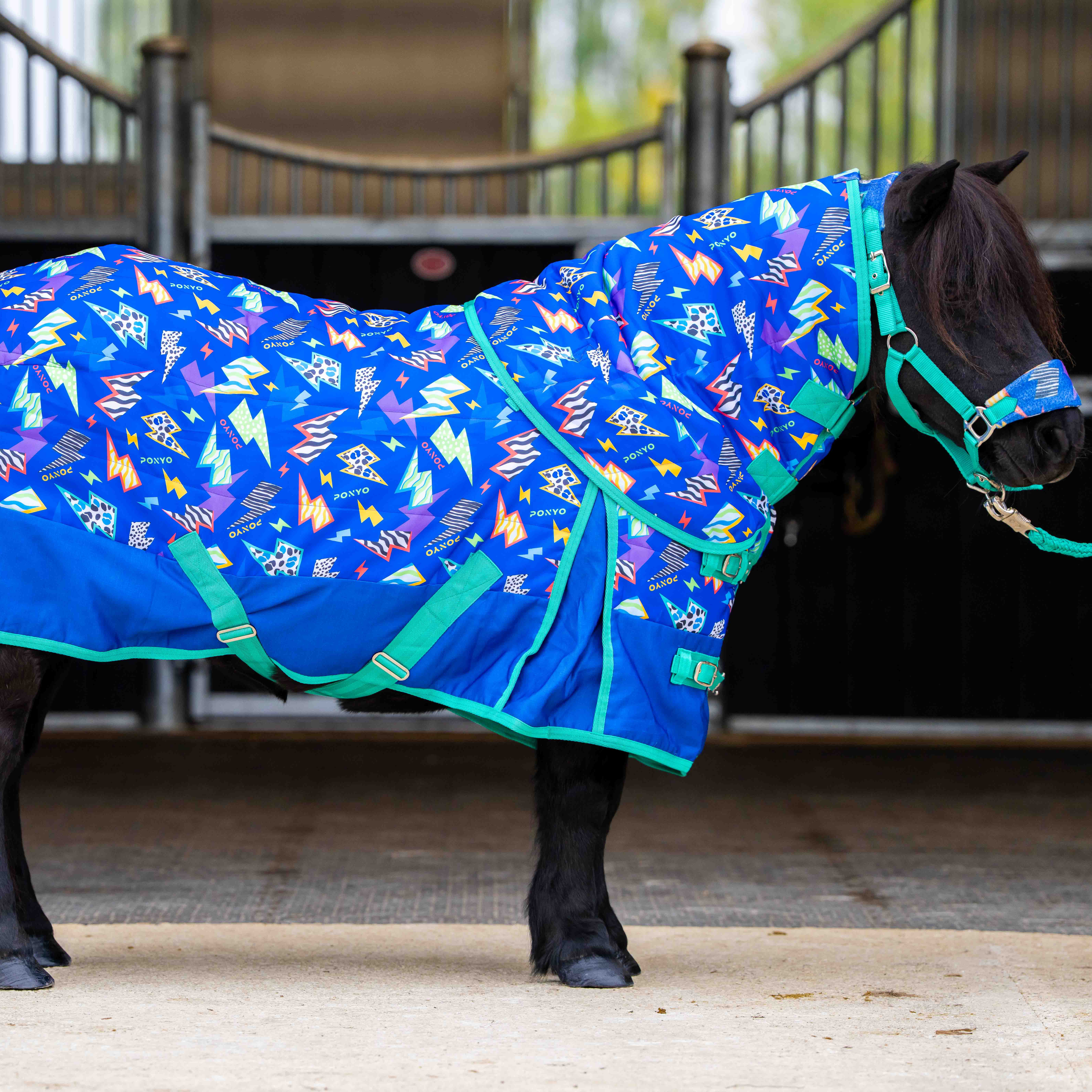 Ponyo Horsewear Thunderstruck Stable Rug - Ponyo Horsewear - Equiluxe Tack