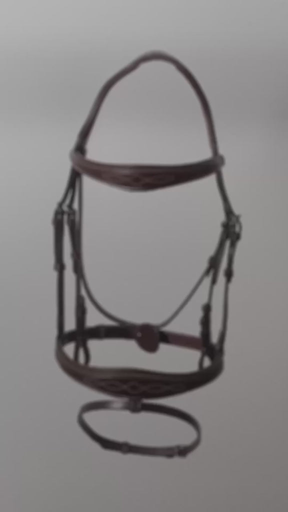 Dy'on New English Collection Headpiece With Throat Latch