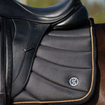 PS of Sweden Airflow Mesh Dressage Saddle Pad - Black - PS of Sweden - Equiluxe Tack