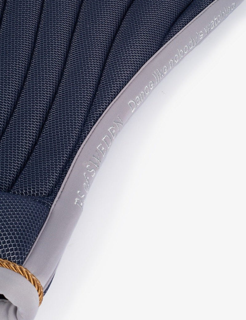PS of Sweden Airflow Mesh Dressage Saddle Pad - Navy - PS of Sweden - Equiluxe Tack