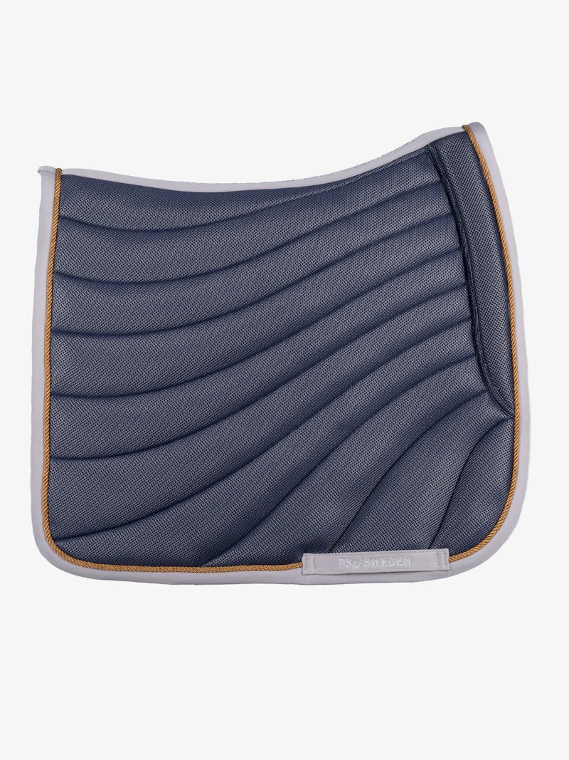 PS of Sweden Airflow Mesh Dressage Saddle Pad - Navy - PS of Sweden - Equiluxe Tack