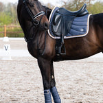 PS of Sweden Airflow Mesh Dressage Saddle Pad - Navy - PS of Sweden - Equiluxe Tack