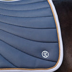 PS of Sweden Airflow Mesh Dressage Saddle Pad - Navy - PS of Sweden - Equiluxe Tack