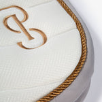 PS of Sweden Airflow Mesh Dressage Saddle Pad - White - PS of Sweden - Equiluxe Tack