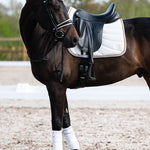 PS of Sweden Airflow Mesh Dressage Saddle Pad - White - PS of Sweden - Equiluxe Tack
