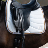 PS of Sweden Airflow Mesh Dressage Saddle Pad - White - PS of Sweden - Equiluxe Tack