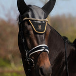 PS of Sweden Airflow Mesh Ear Bonnet - Black - PS of Sweden - Equiluxe Tack