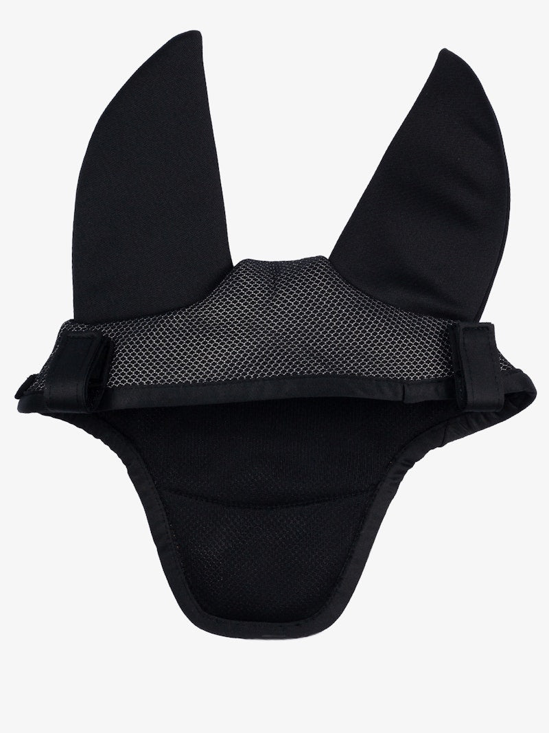 PS of Sweden Airflow Mesh Ear Bonnet - Black - PS of Sweden - Equiluxe Tack