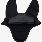 PS of Sweden Airflow Mesh Ear Bonnet - Black - PS of Sweden - Equiluxe Tack
