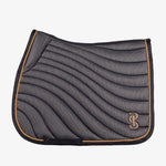 PS of Sweden Airflow Mesh Jump Saddle Pad - Black - PS of Sweden - Equiluxe Tack