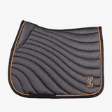 PS of Sweden Airflow Mesh Jump Saddle Pad - Black - PS of Sweden - Equiluxe Tack
