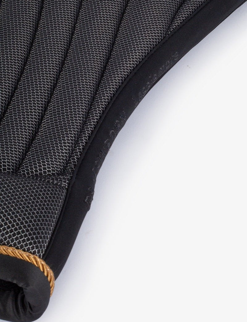 PS of Sweden Airflow Mesh Jump Saddle Pad - Black - PS of Sweden - Equiluxe Tack