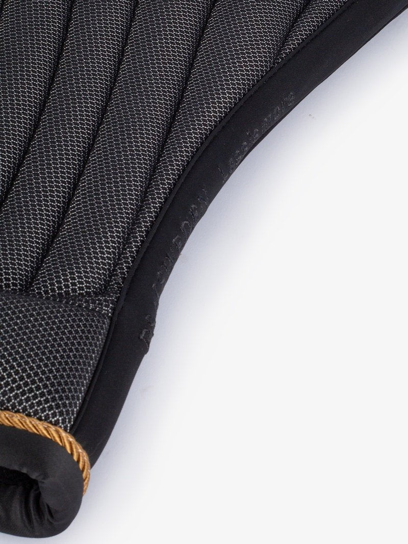 PS of Sweden Airflow Mesh Jump Saddle Pad - Black - PS of Sweden - Equiluxe Tack
