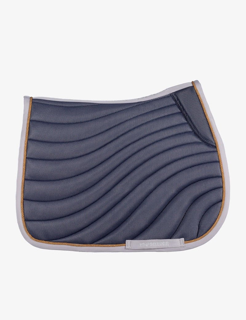 PS of Sweden Airflow Mesh Jump Saddle Pad - Navy - PS of Sweden - Equiluxe Tack