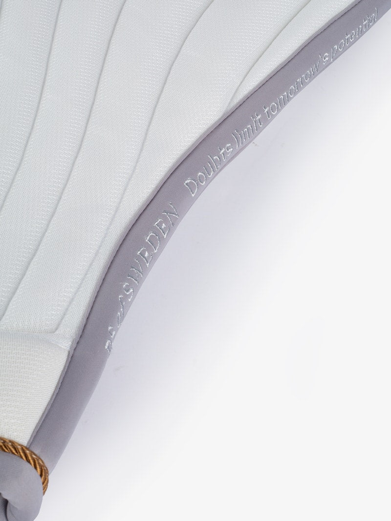 PS of Sweden Airflow Mesh Jump Saddle Pad - White - PS of Sweden - Equiluxe Tack