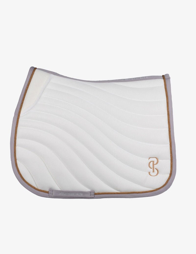 PS of Sweden Airflow Mesh Jump Saddle Pad - White - PS of Sweden - Equiluxe Tack