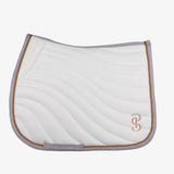 PS of Sweden Airflow Mesh Jump Saddle Pad - White - PS of Sweden - Equiluxe Tack