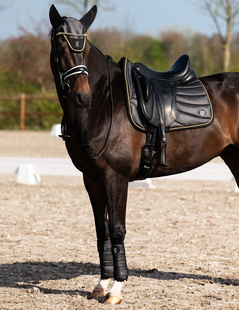 PS of Sweden Airflow Mesh Polos 2 - Pack - Black - PS of Sweden - Equiluxe Tack