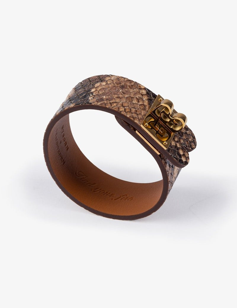 PS of Sweden Byborn x PS Leather Bracelet - PS of Sweden - Equiluxe Tack