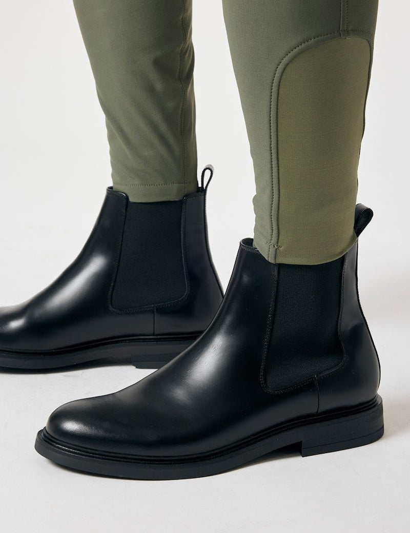 PS of Sweden Capis Men's Knee Patch Breeches - Mist Green - PS of Sweden - Equiluxe Tack