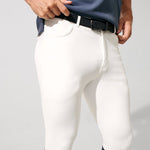 PS of Sweden Capis Men's Knee Patch Breeches - White - PS of Sweden - Equiluxe Tack