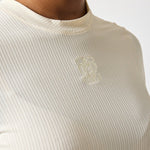 PS of Sweden Courtney Short Sleeve Striped Mesh Top - PS of Sweden - Equiluxe Tack