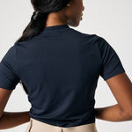 PS of Sweden Courtney Short Sleeve Striped Mesh Top - PS of Sweden - Equiluxe Tack