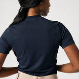 PS of Sweden Courtney Short Sleeve Striped Mesh Top - PS of Sweden - Equiluxe Tack