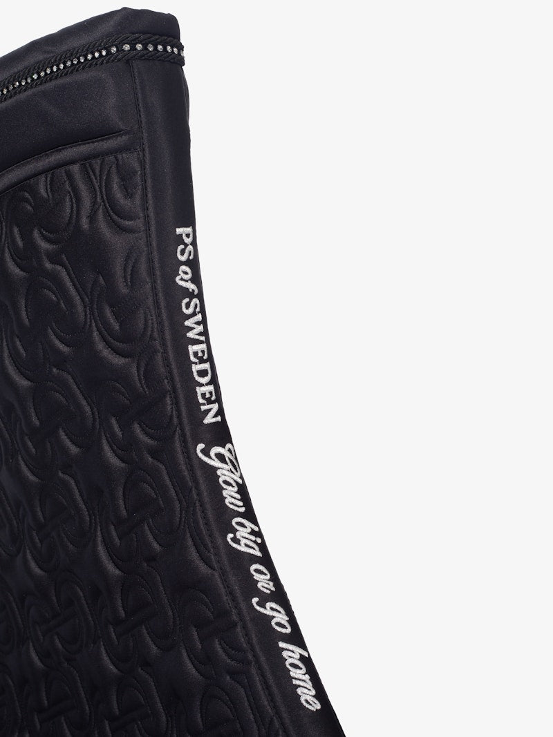 PS of Sweden Crystal Dressage Saddle Pad - Black - PS of Sweden - Equiluxe Tack