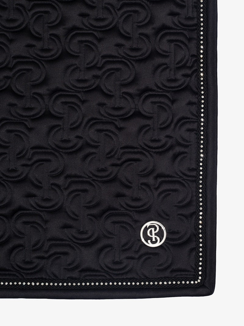 PS of Sweden Crystal Dressage Saddle Pad - Black - PS of Sweden - Equiluxe Tack