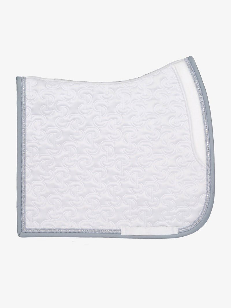 PS of Sweden Crystal Dressage Saddle Pad - White - PS of Sweden - Equiluxe Tack