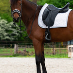 PS of Sweden Crystal Dressage Saddle Pad - White - PS of Sweden - Equiluxe Tack