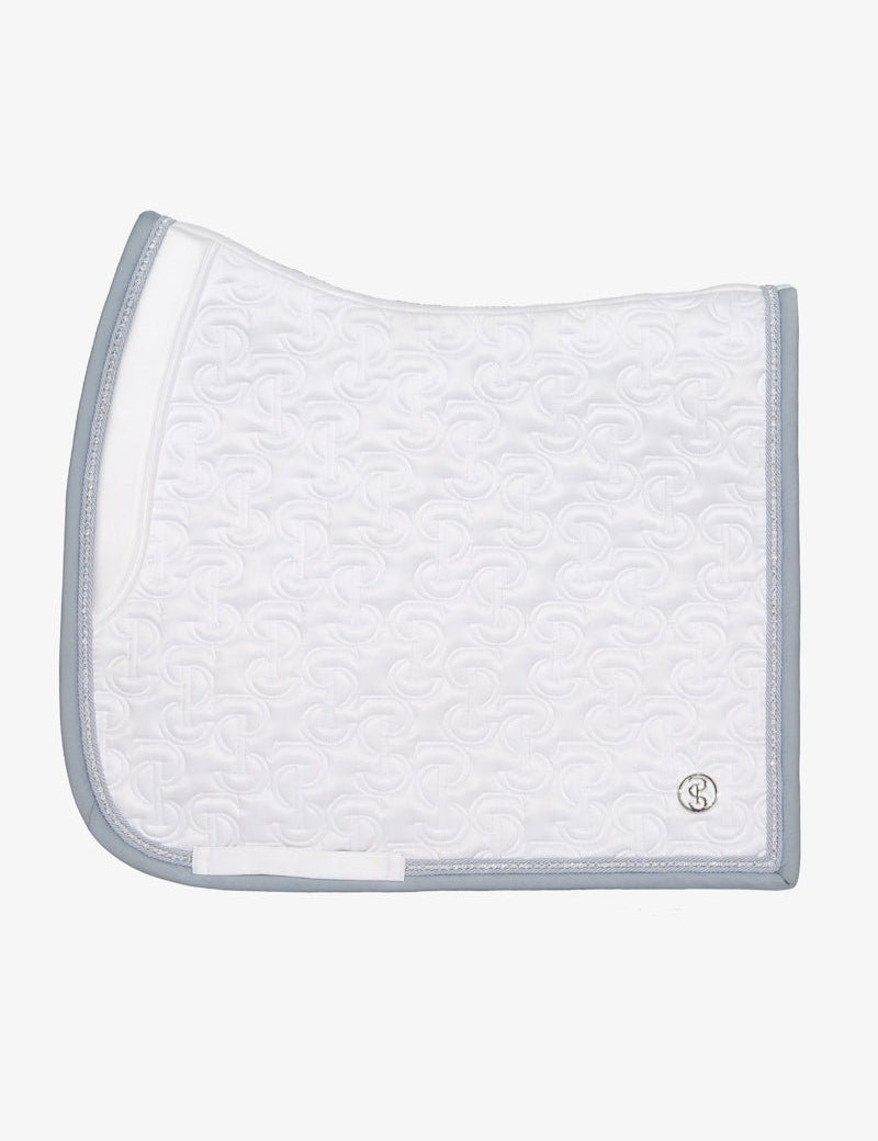 PS of Sweden Crystal Dressage Saddle Pad - White - PS of Sweden - Equiluxe Tack