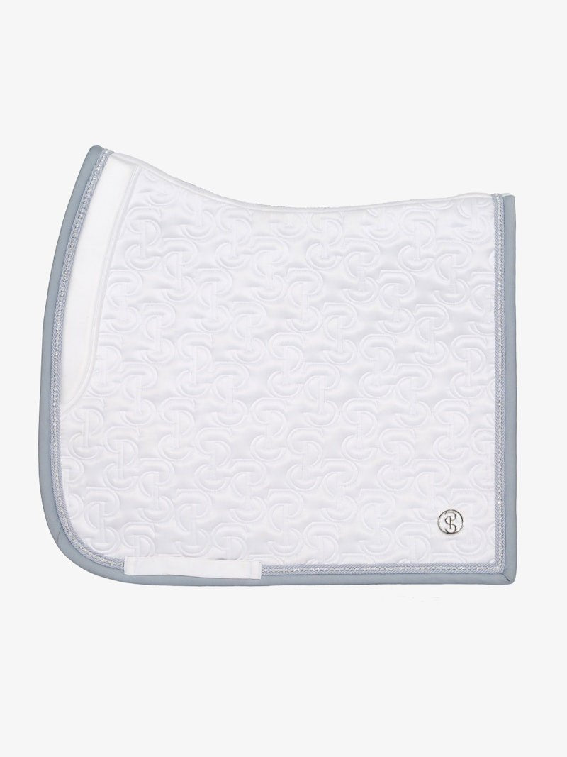 PS of Sweden Crystal Dressage Saddle Pad - White - PS of Sweden - Equiluxe Tack