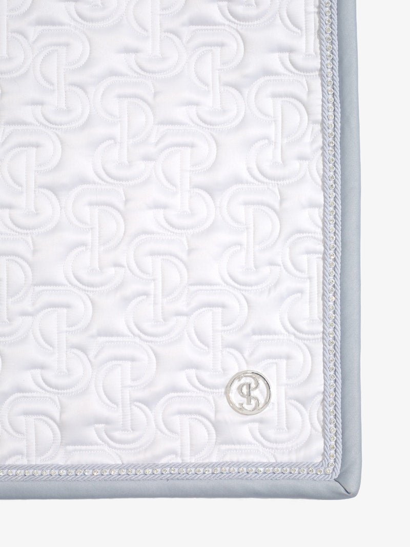 PS of Sweden Crystal Dressage Saddle Pad - White - PS of Sweden - Equiluxe Tack