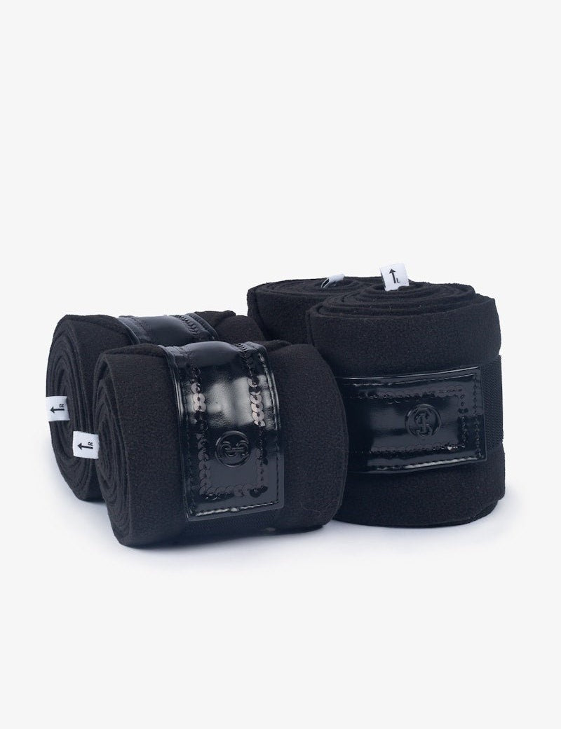 PS of Sweden Dazzling Holiday Polos - Lacquered Black - PS of Sweden - Equiluxe Tack