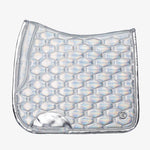 PS of Sweden Dazzling Metallic Saddle Pad Dressage - Dazzling Silver - PS of Sweden - Equiluxe Tack