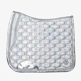 PS of Sweden Dazzling Metallic Saddle Pad Dressage - Dazzling Silver - PS of Sweden - Equiluxe Tack