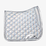 PS of Sweden Dazzling Metallic Saddle Pad Dressage - Dazzling Silver - PS of Sweden - Equiluxe Tack