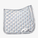 PS of Sweden Dazzling Metallic Saddle Pad Dressage - Dazzling Silver - PS of Sweden - Equiluxe Tack