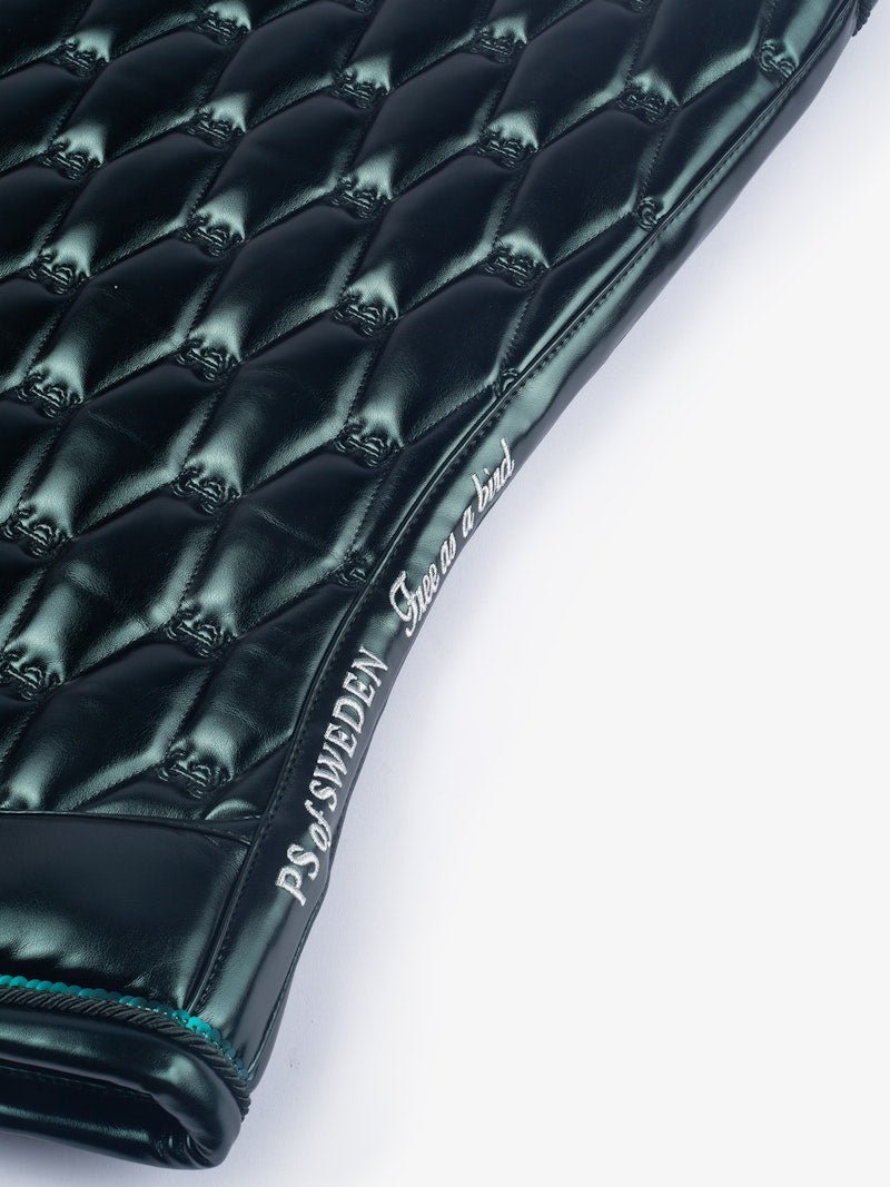 PS of Sweden Dazzling Metallic Saddle Pad Dressage - Mystique Green - PS of Sweden - Equiluxe Tack