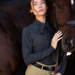 PS of Sweden Delilah Long Sleeve Bow Mesh Top - PS of Sweden - Equiluxe Tack