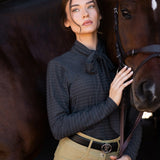 PS of Sweden Delilah Long Sleeve Bow Mesh Top - PS of Sweden - Equiluxe Tack