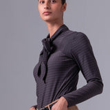 PS of Sweden Delilah Long Sleeve Bow Mesh Top - PS of Sweden - Equiluxe Tack