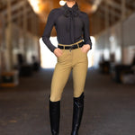 PS of Sweden Delilah Long Sleeve Bow Mesh Top - PS of Sweden - Equiluxe Tack