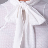 PS of Sweden Delilah Long Sleeve Bow Mesh Top - PS of Sweden - Equiluxe Tack
