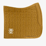 PS of Sweden Diamond Quilt Dressage Saddle Pad - Golden Brown - PS of Sweden - Equiluxe Tack