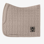 PS of Sweden Diamond Quilt Dressage Saddle Pad - Latte - PS of Sweden - Equiluxe Tack