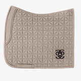 PS of Sweden Diamond Quilt Dressage Saddle Pad - Latte - PS of Sweden - Equiluxe Tack