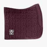 PS of Sweden Diamond Quilt Dressage Saddle Pad - Plum - PS of Sweden - Equiluxe Tack